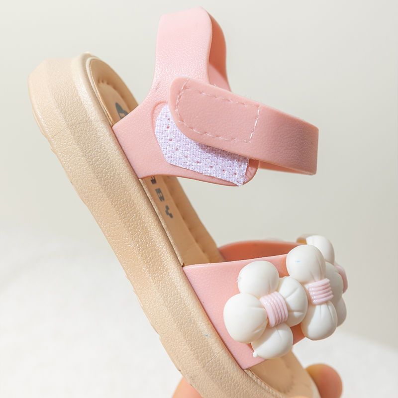 Shoes Girls Sandals Children Shoes Kids Beach Shoes Waterproof Soft Soles Velcro Shoes