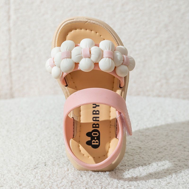 Shoes Girls Sandals Children Shoes Kids Beach Shoes Waterproof Soft Soles Velcro Shoes