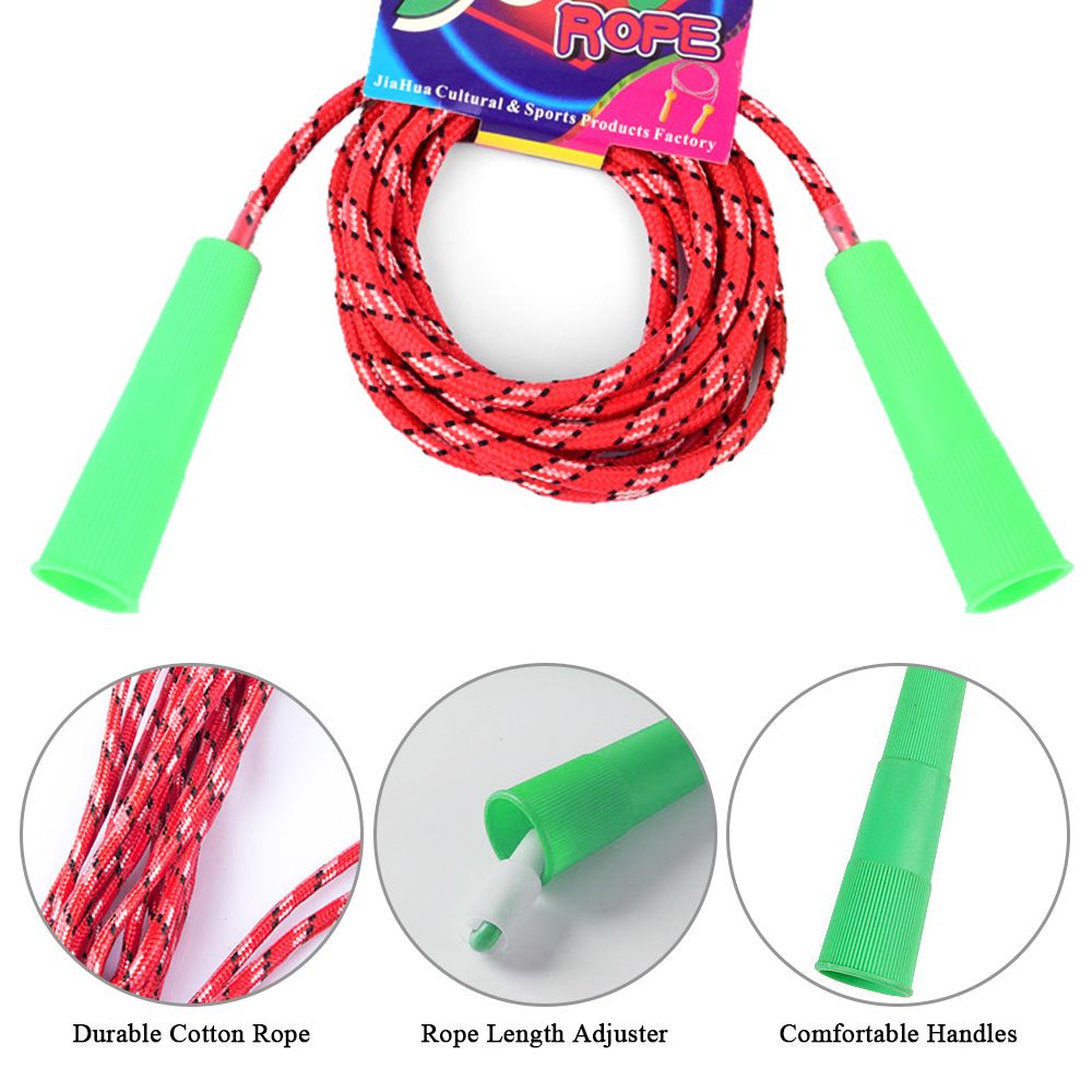 Adjustable Jump Rope Women Men Skipping Rope Children
