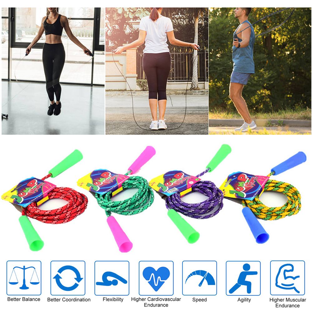Adjustable Jump Rope Women Men Skipping Rope Children