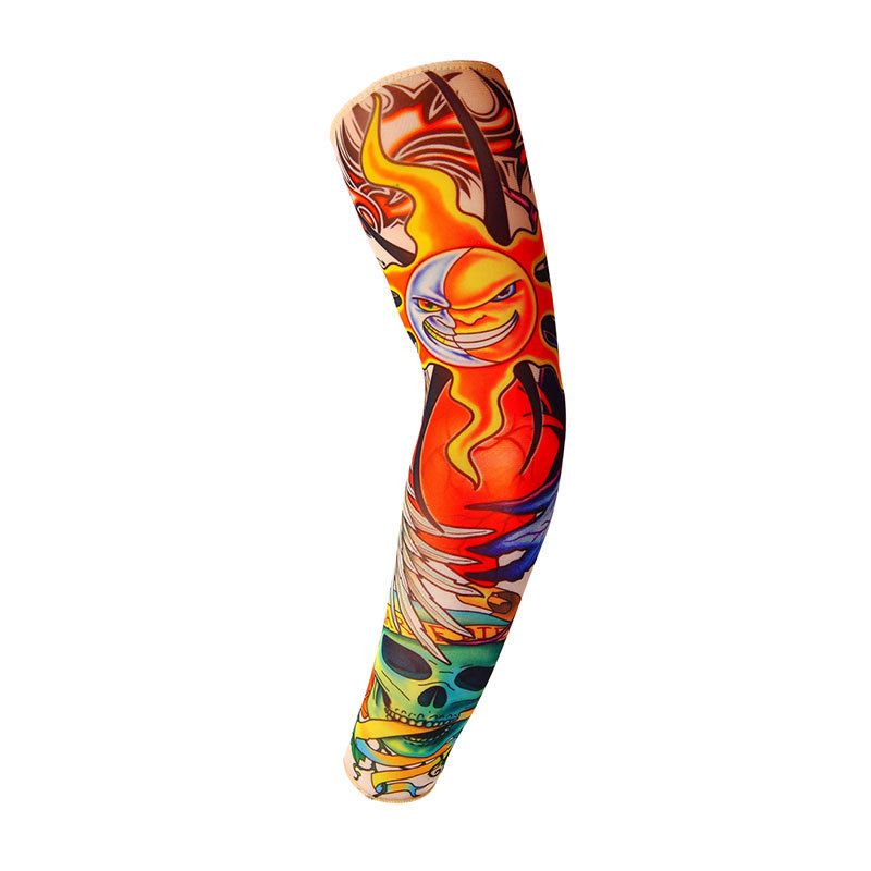 Tattoo Arm Sleeves Men Women Sun UV Protection