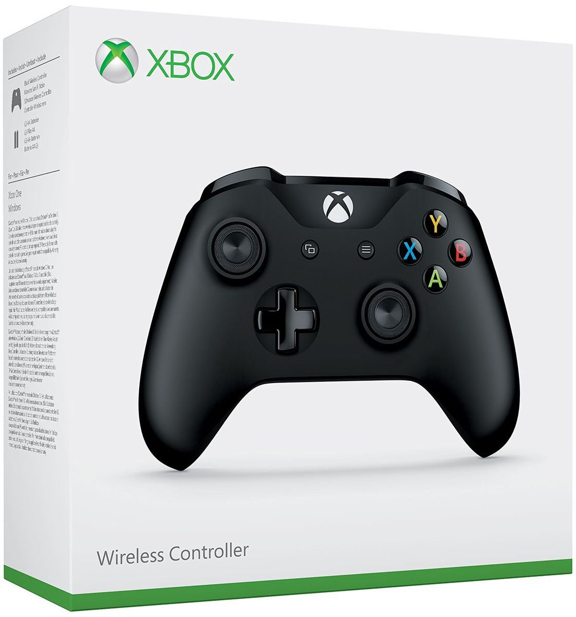 Xbox One S/ One X Wireless Bluetooth Controller- 1708 Model + Charge Kit - Black