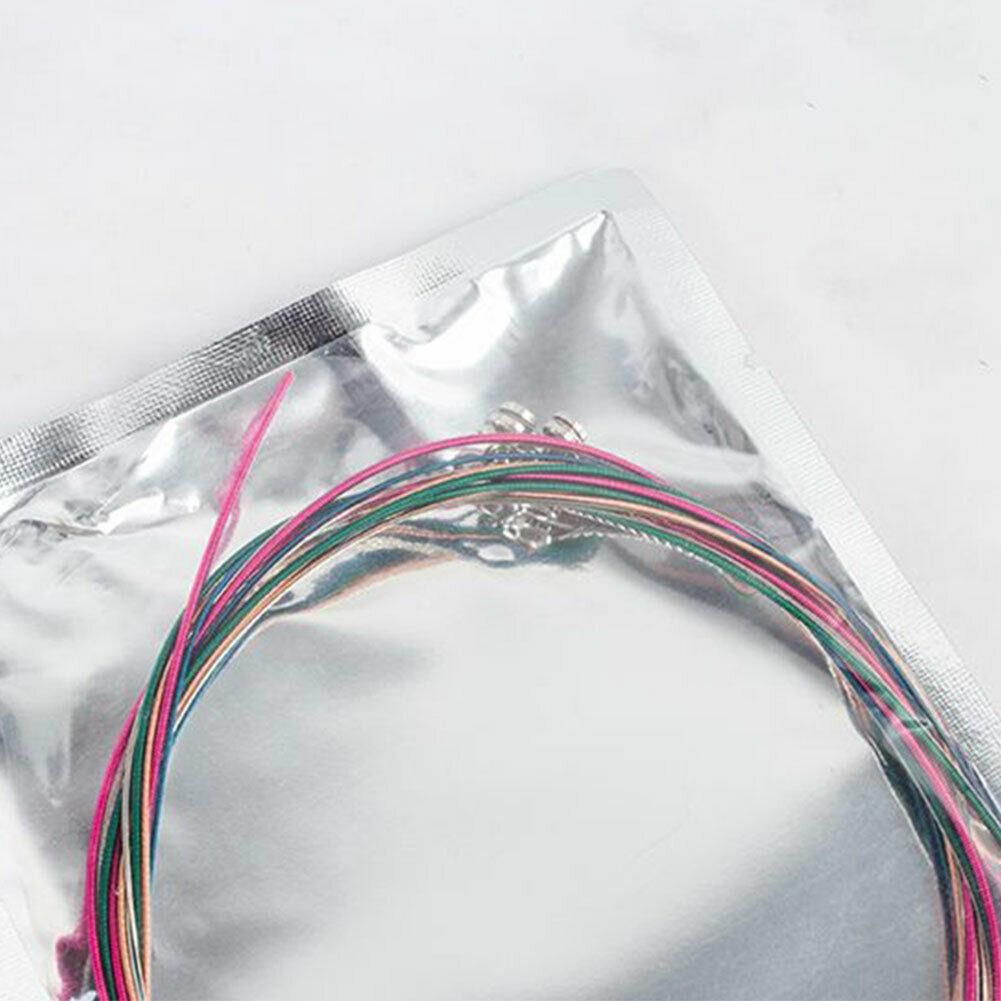 6Pcs/Set Acoustic Guitar String Replacement Steel String
