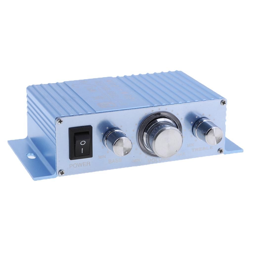 Mini Amplifier Super Bass Stereo Audio Amp Booster For Car