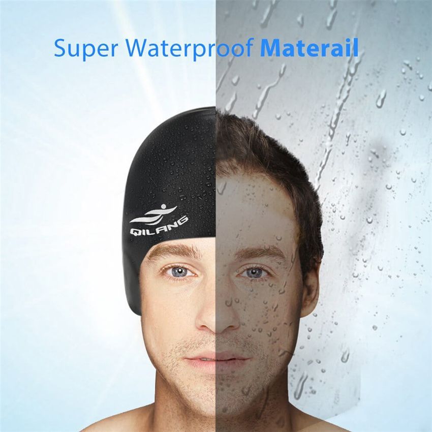 EsoGoal Adults Silicone Swim Caps Comfortable Swimming Cap