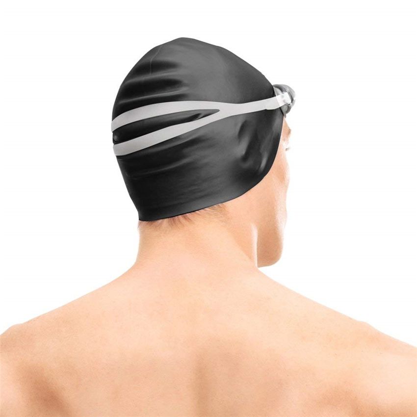 EsoGoal Adults Silicone Swim Caps Comfortable Swimming Cap