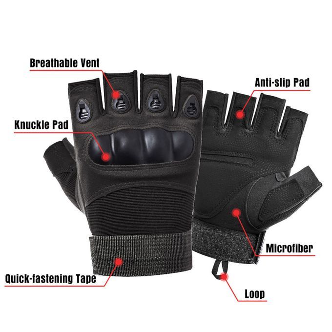 Tactical Gloves Half-Finger Sports Gloves