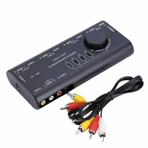Av Selector Switcher/ Game Selector Switcher + Cable
