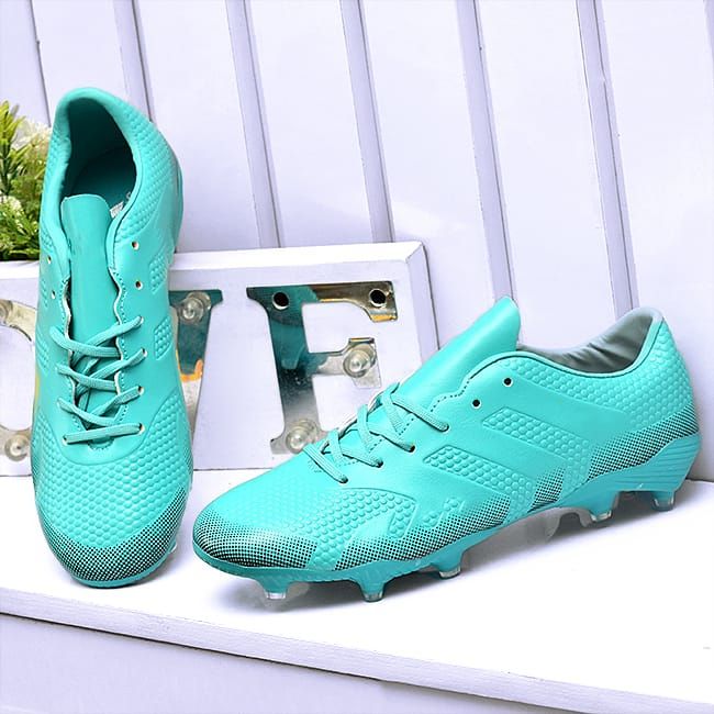 Men Soccer Football Boot Lemon Green
