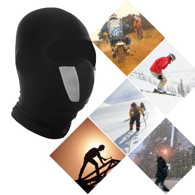 WOSAWE Windproof Dustproof Full Face Mask Balaclava Hood