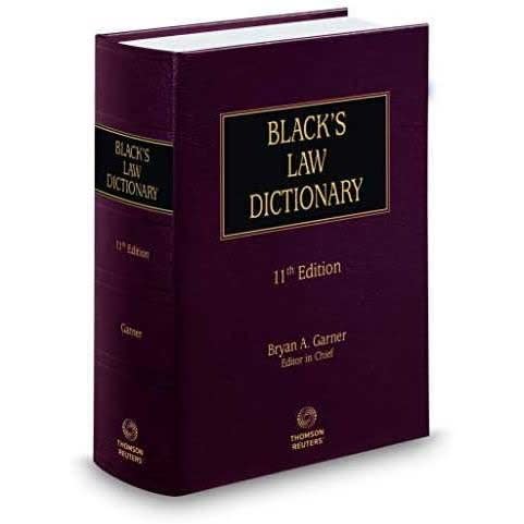 Black's Law Dictionary, 11th Edition