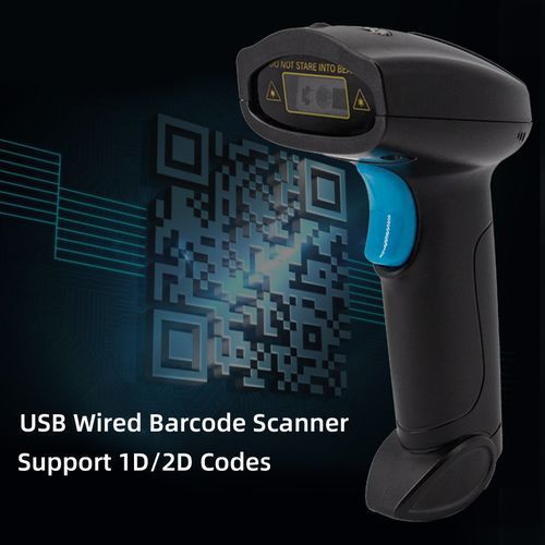 1D/2D Barcode Scanner Handheld USB Wired Bar Code Scanner