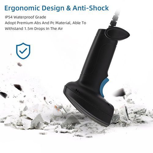 1D/2D Barcode Scanner Handheld USB Wired Bar Code Scanner