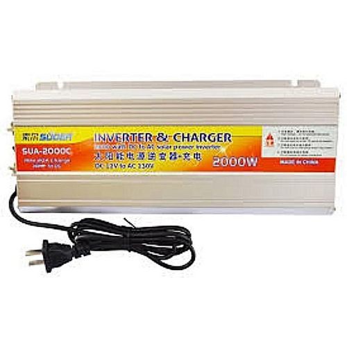2000watts Power Inverter With Inbuilt 20amps Charger, DC 12V-AC230V
