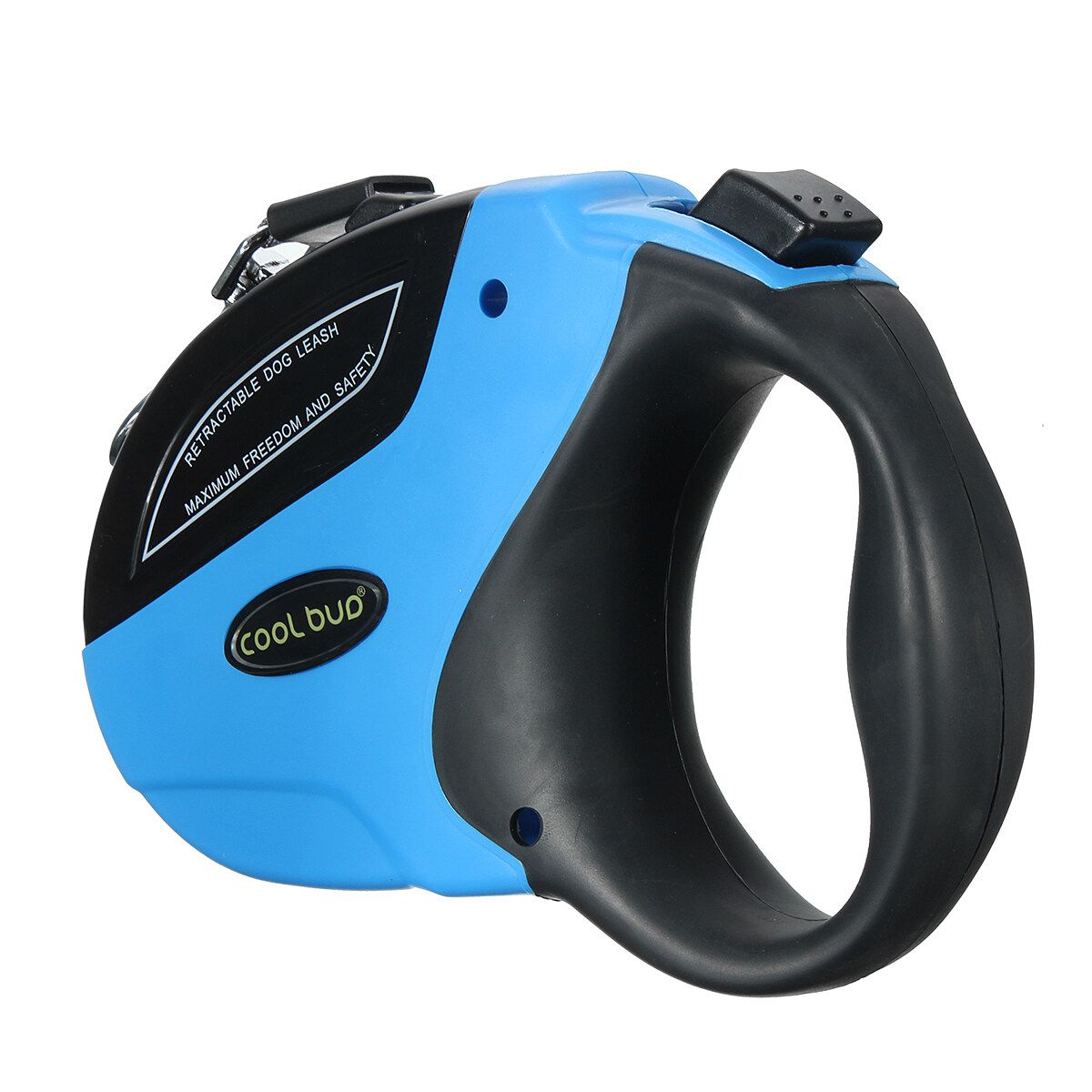 222302061635 COOL BUD GHB Dog Leads Retractable Extendable Dog Lead 5M For 50KG Dogs Red WS Pet Blue