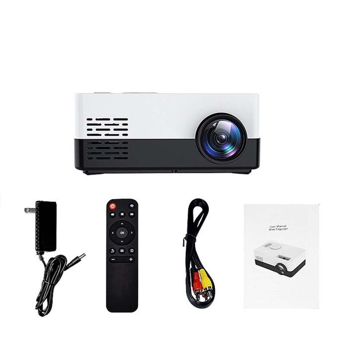 HD 1080P Projector Mini Portable LED Projector