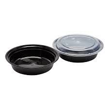 10pcs Food Plastic Container + Cover +Microwave Friendly