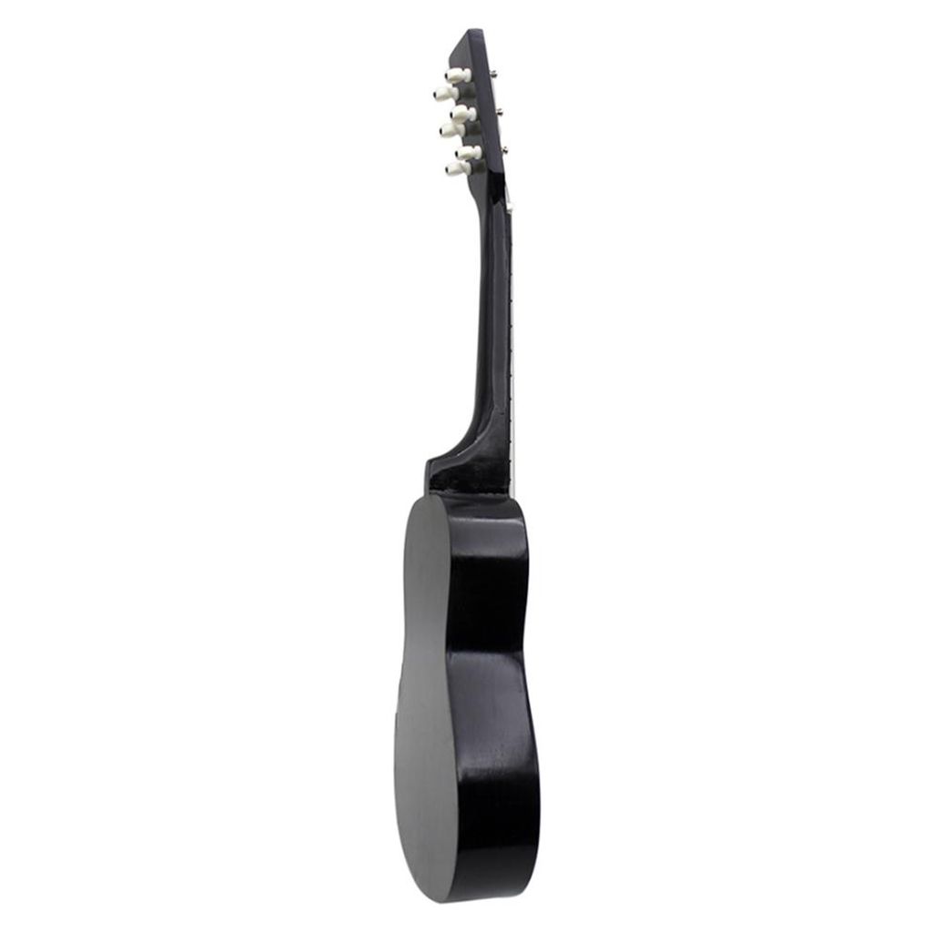 23 Inch Acoustic Folk Guitar For Beginners Student Adult Player Black