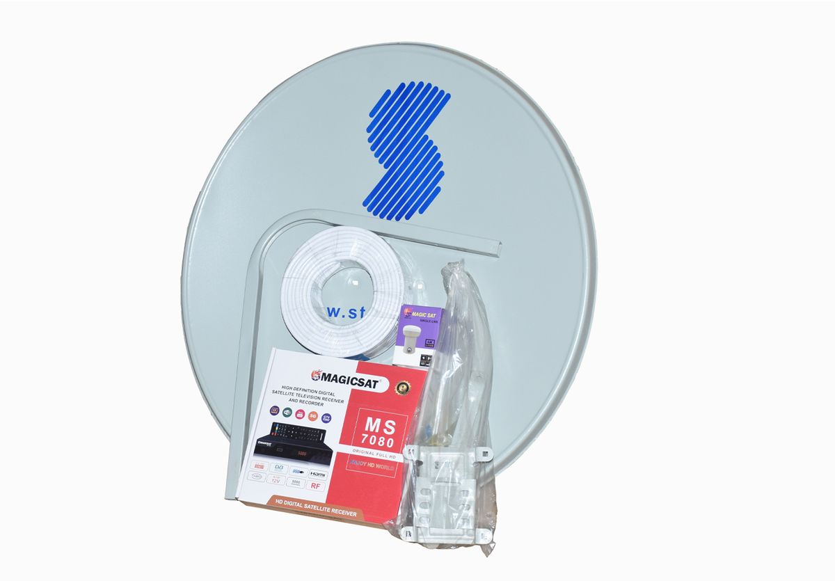 Free-to-Air Satellite Decoder Full Package