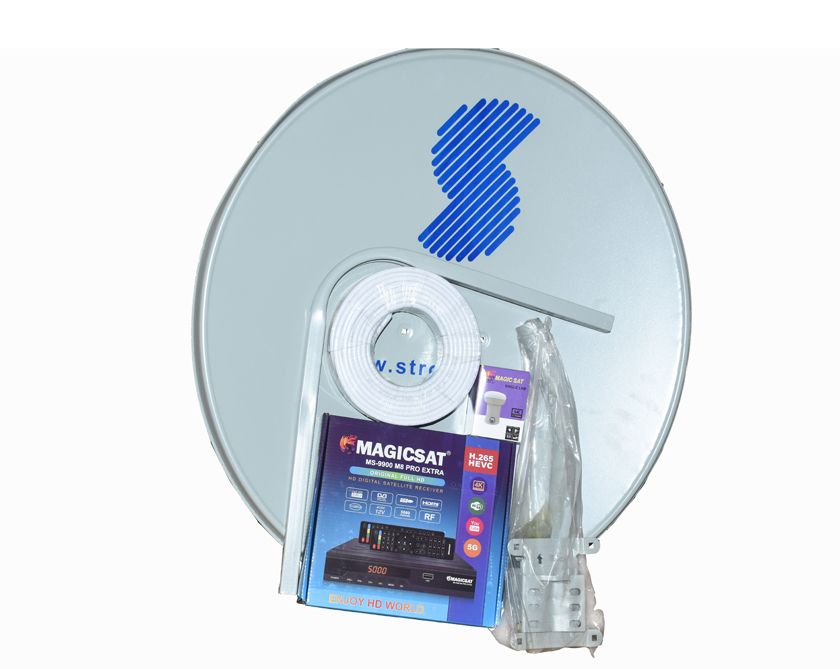Free-to-Air Satellite Decoder Full Package MS-9900 (H.265)