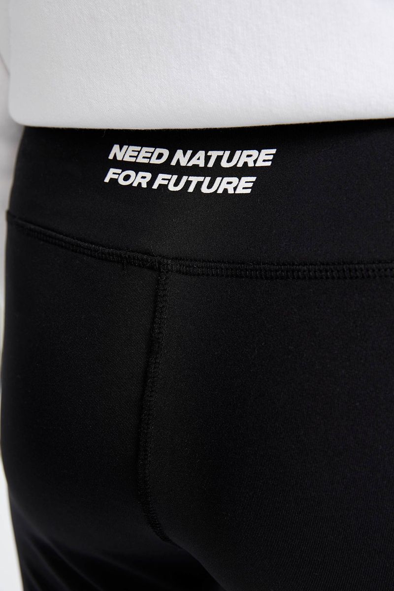 Woman Wide Leg Knitted Trousers-Black