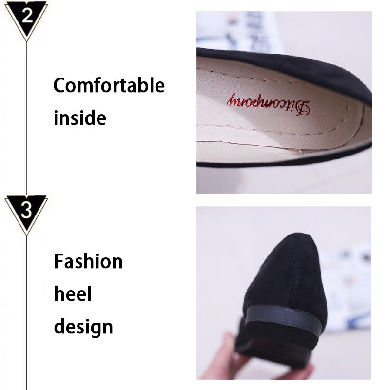 Women's Shoes Flats Frosted Classic Sandals Non-Slip Casual Boat Shoes