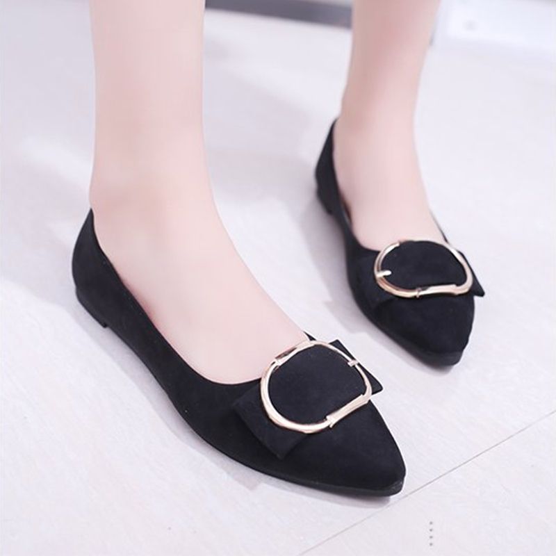 Women's Shoes Flats Frosted Classic Sandals Non-Slip Casual Boat Shoes
