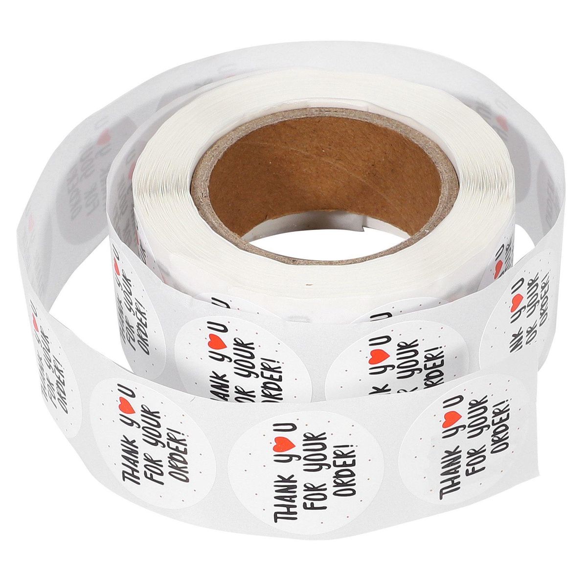 1000Pcs Round Thank You for Your Order Sticker