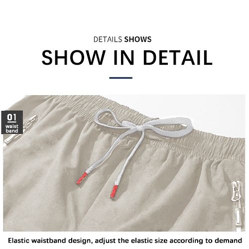 Men's Casual Sports Straight Seven-point Pants