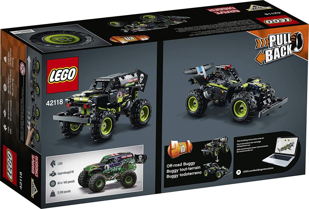 Technic Monster Jam Grave Digger 42118 Kit (212 Pieces)