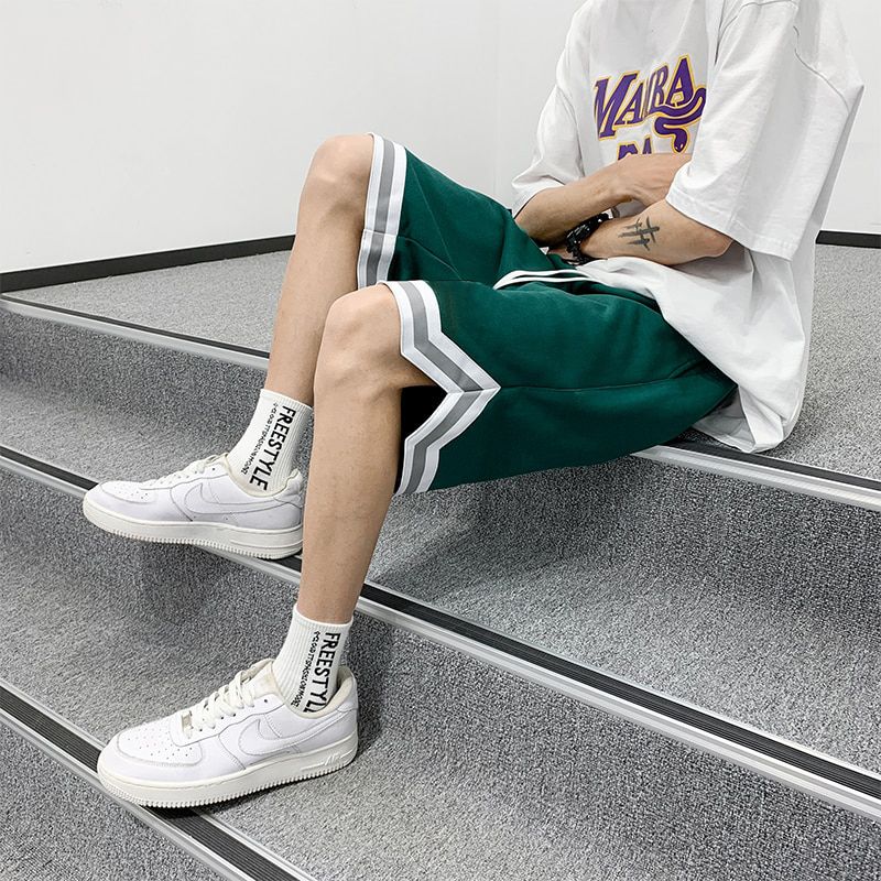 Kings-Kartel Green Stylish Shorts