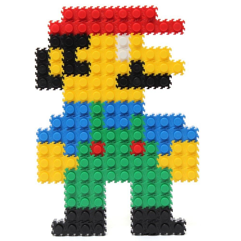 200Pcs Multicolor Variety Blocks Bricks Children Puzzle Education Creative Toy