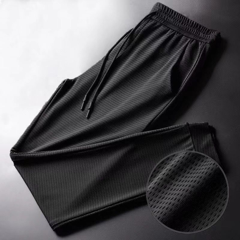 Black Joggers Trouser Causal Wear Net Patter