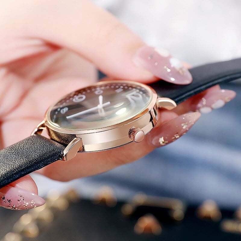 Ladies Female Wrist Watch Women Wristwatches W02-BK
