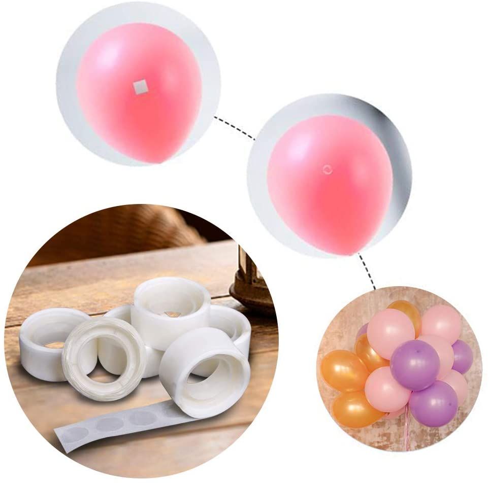 Balloon Glue Dot Sticking Balloon To Ceiling&Wall-100ps/Roll