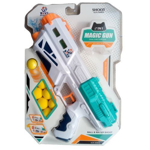 Magic 2-in-1 Ball & Water Nerf Gun Toy