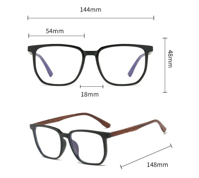 Anti Blue Light Daily Glasses For Computer, Tv, Phone Users