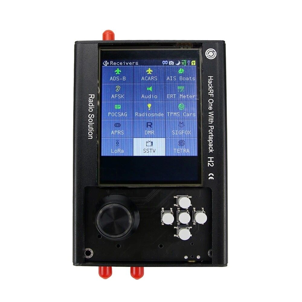 2020 New SRD Radio PortaPack H2 And HackRF One SDR Software Defined Radio 1MHz-6GHz Assembled With Data Cable