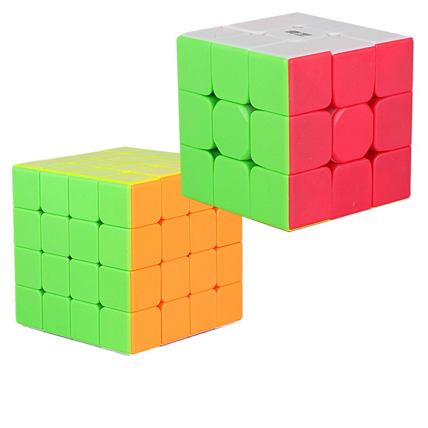 2in1 Speed Cube BUNDLE (3x3 & 4x4) - Multi