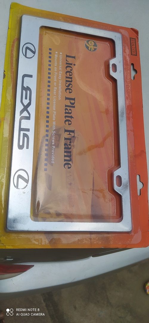 PLAT NUMBER FRAME FOR LEXUS CAR