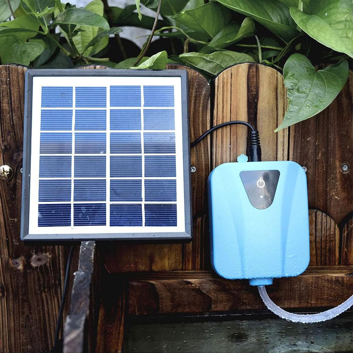 Solar Powered Oxygen Air Pump For Aquarium Fish Oxygenator