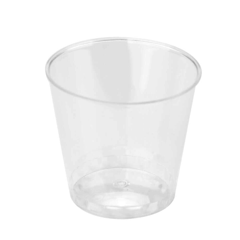 Clear Plastic Disposable Party Shot Glasses Jelly Cups