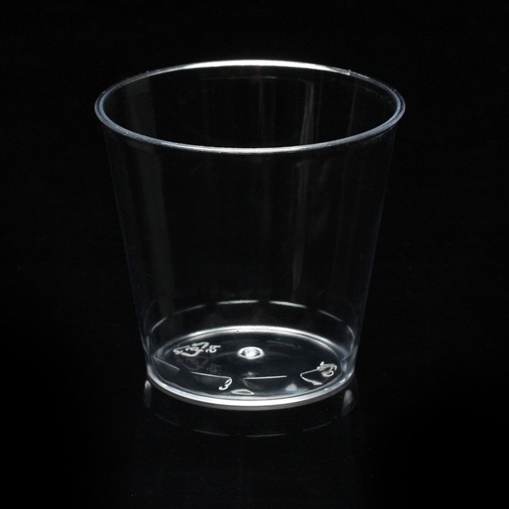 Clear Plastic Disposable Party Shot Glasses Jelly Cups