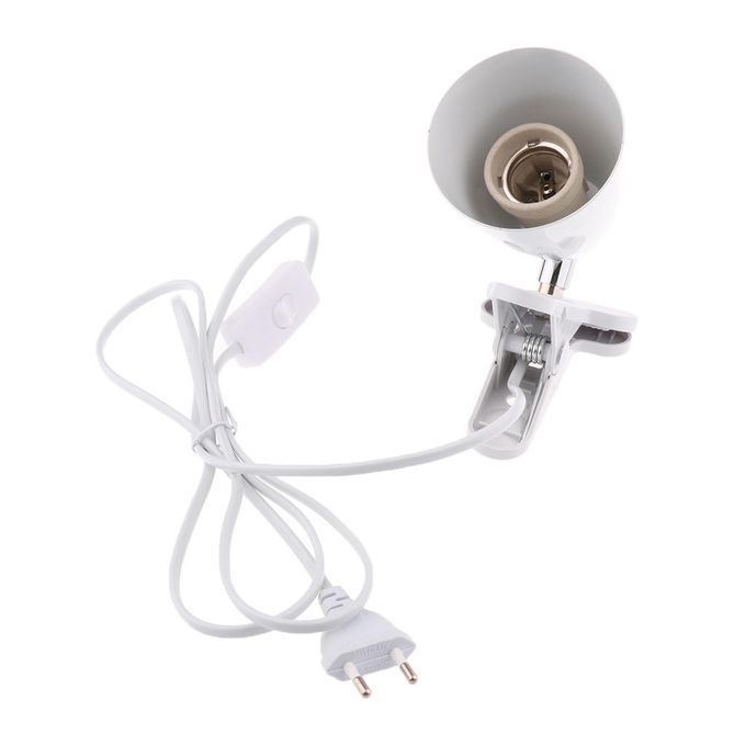Ceremic Light Bulb Holder White