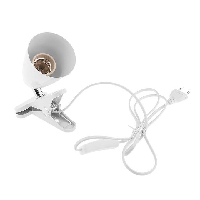 Ceremic Light Bulb Holder White