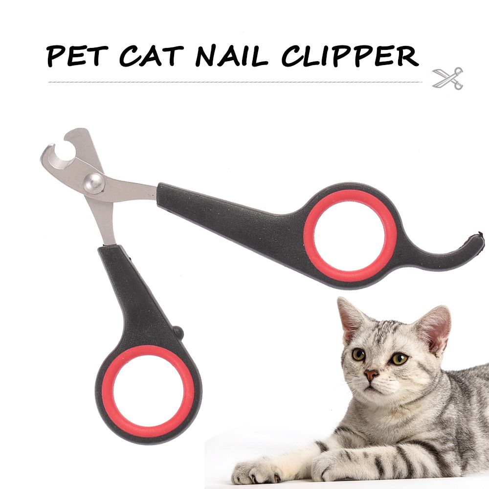 Professional Pet Cat Nail Clipper Stainless Steel Scissors