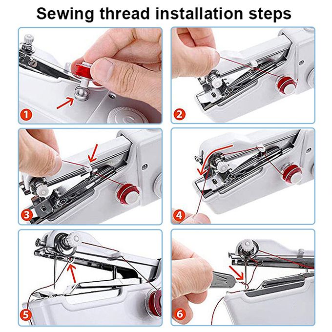 Mini Portable Handheld Stitch Sewing Machine