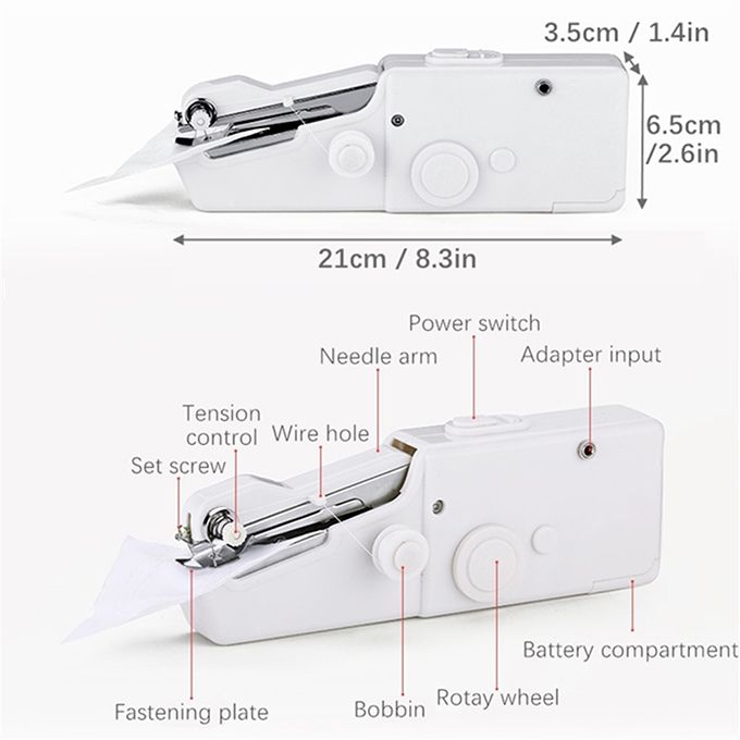 Mini Portable Handheld Stitch Sewing Machine