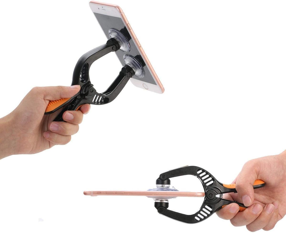 Screen Opening Tool 2 PCS Pliers Cellphone Suction Cup