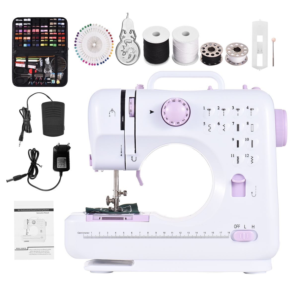 High-end Household Sewing Machine With 172pcs Sewing Kit